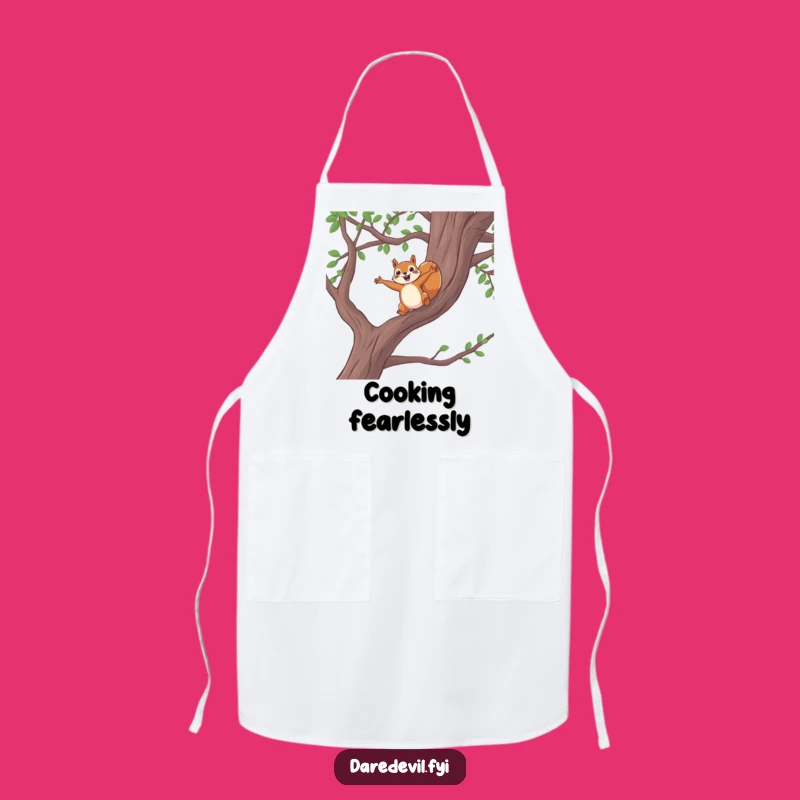 Funny Squirrel Adventure Apron - Protect Yourself with Humor Gift