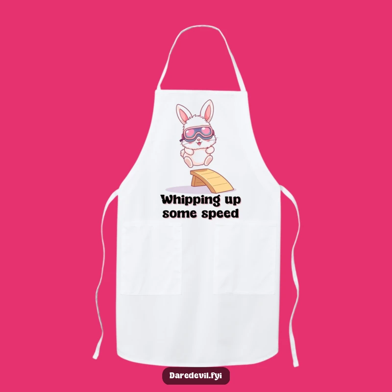 Funny Bunny Goggles Apron: Extreme Chef Character, Practical Humorous Gift