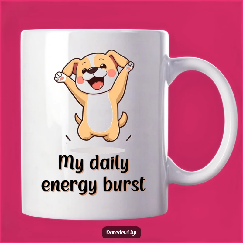 Funny Dog Flip Mug: Action-Packed Pet Fun - Hilarious Canine Gift for Dog Lovers!