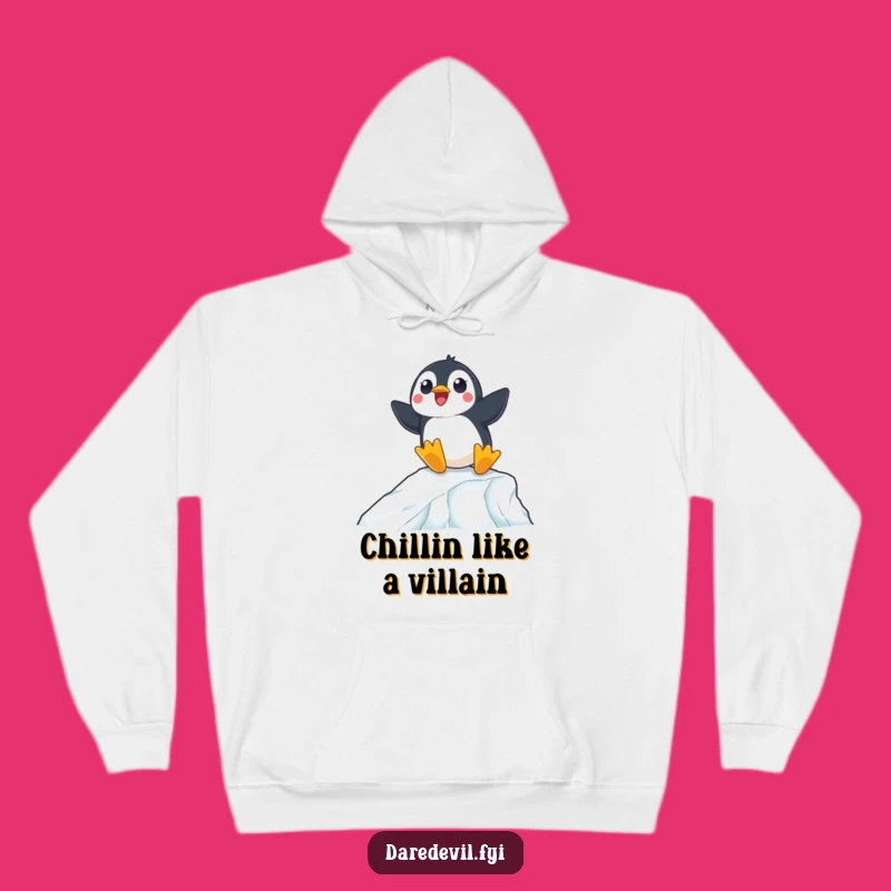 Cozy Funny Penguin Hoodie: Navigate Cold with Humorous Style