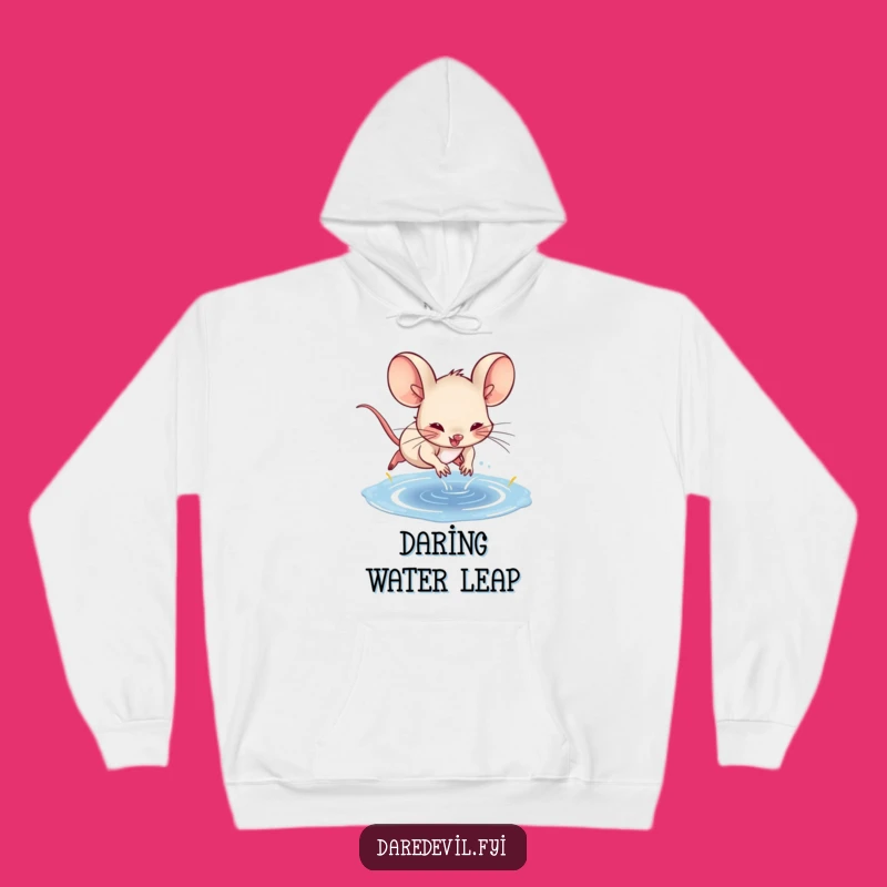 Funny Mouse Adventure Hoodie - Cozy & Hilarious Spunky Character Apparel