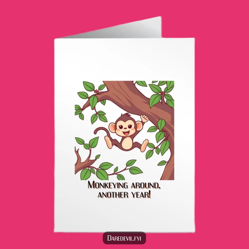 Free Printable Monkey Birthday Card: Fast Swinging Fun for a Wild Celebration