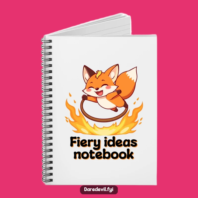 Funny Fox Notebook: Jot Down Daring Ideas, Joyful Gift