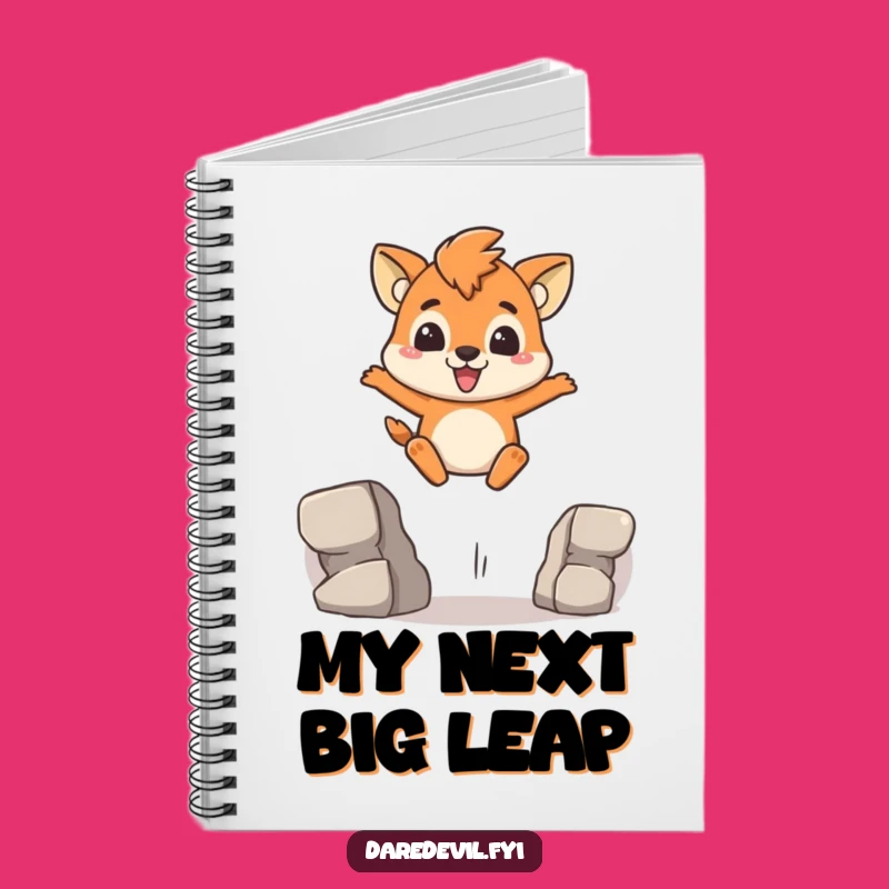 Funny Brave Animal Notebook: Determined Gap Leap Ideas, Perfect Funny Gift