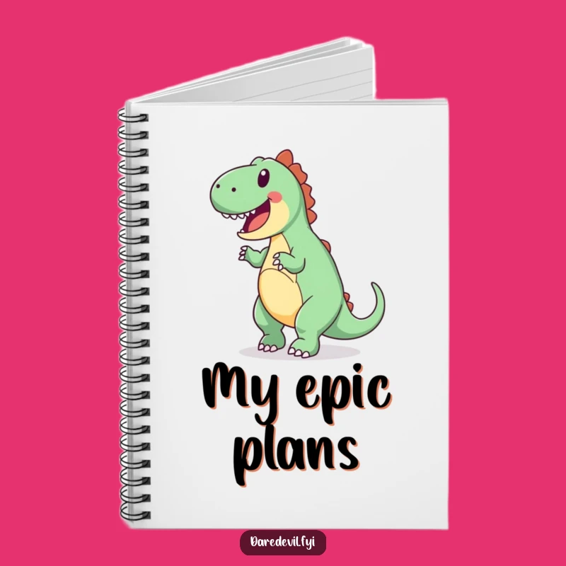 Funny Dinosaur Notebook: Jot Down Enthusiastic Ideas