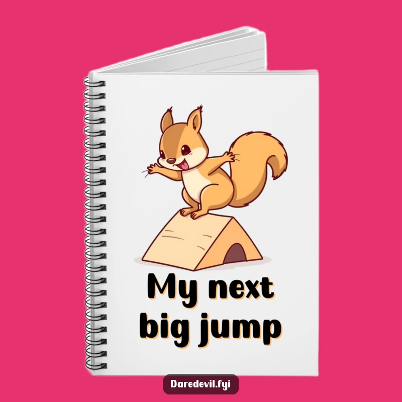 Funny Squirrel Flip Notebook: Hilarious Journal for Creative Ideas and Doodles!