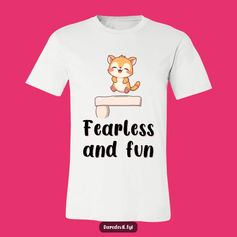 Funny Giggling Animal Leap T-Shirt: Playful Character Jumping, Great Gift!